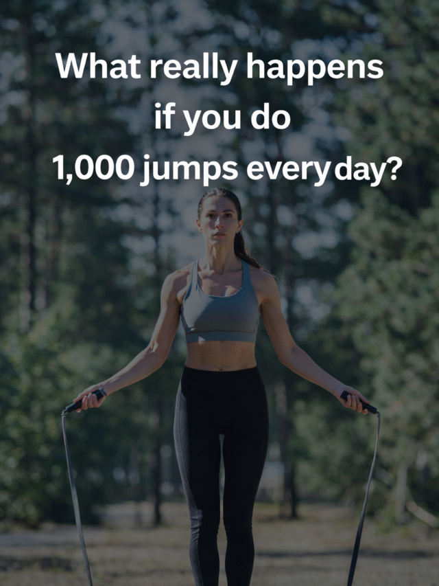 What happens if you do 1,000 jumps every day?