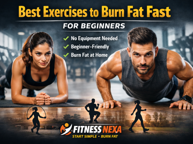 10 Powerful Beginner Exercises That Burn Fat Fast at Home